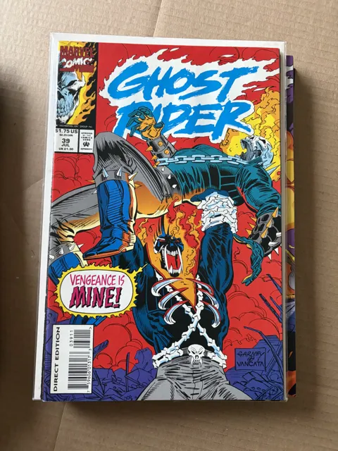 Ghost Rider #39 – Vengeance Is Mine! — Ghost Rider Marvel Comics