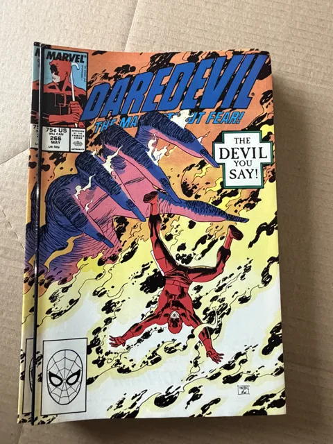 Daredevil #266 – The Man Without Fear! The Devil You Say! — Daredevil Marvel