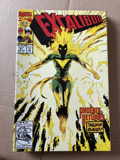 Excalibur #61 – Phoenix Returns! 'Wuff Said!' — Excalibur Marvel Comics