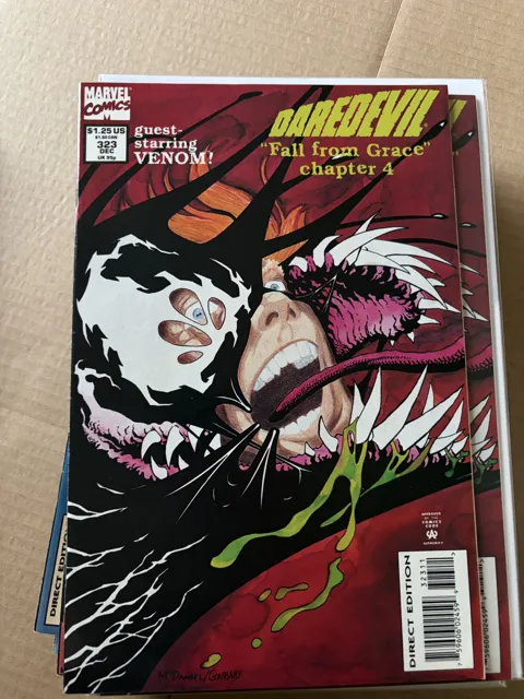 Daredevil #323 – "Fall from Grace" chapter 4 — Daredevil Marvel Comics