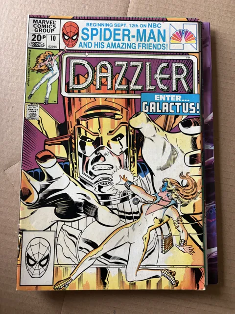 Dazzler #10 – Enter Galactus! — Dazzler Marvel Comics Group