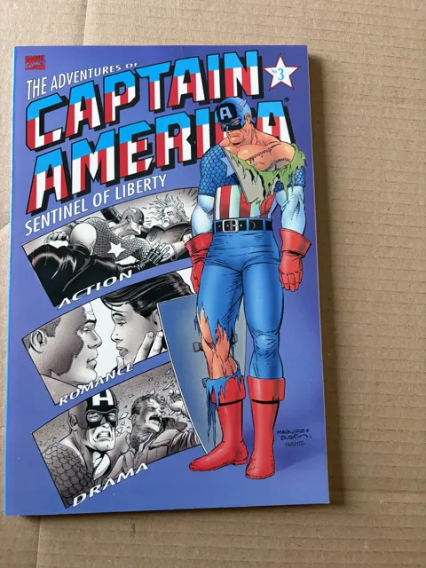 The Adventures of Captain America: Sentinel of Liberty No. 3 — Captain America Marvel Comics