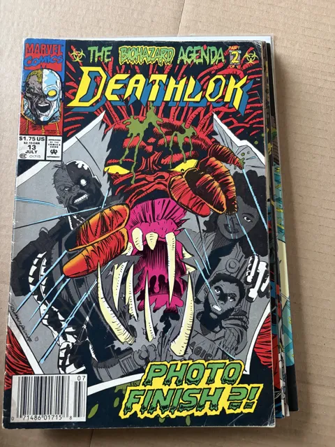 Deathlok: The Bionazard Agenda Part 2 of 4 – Photo Finish? — Deathlok Marvel Comics